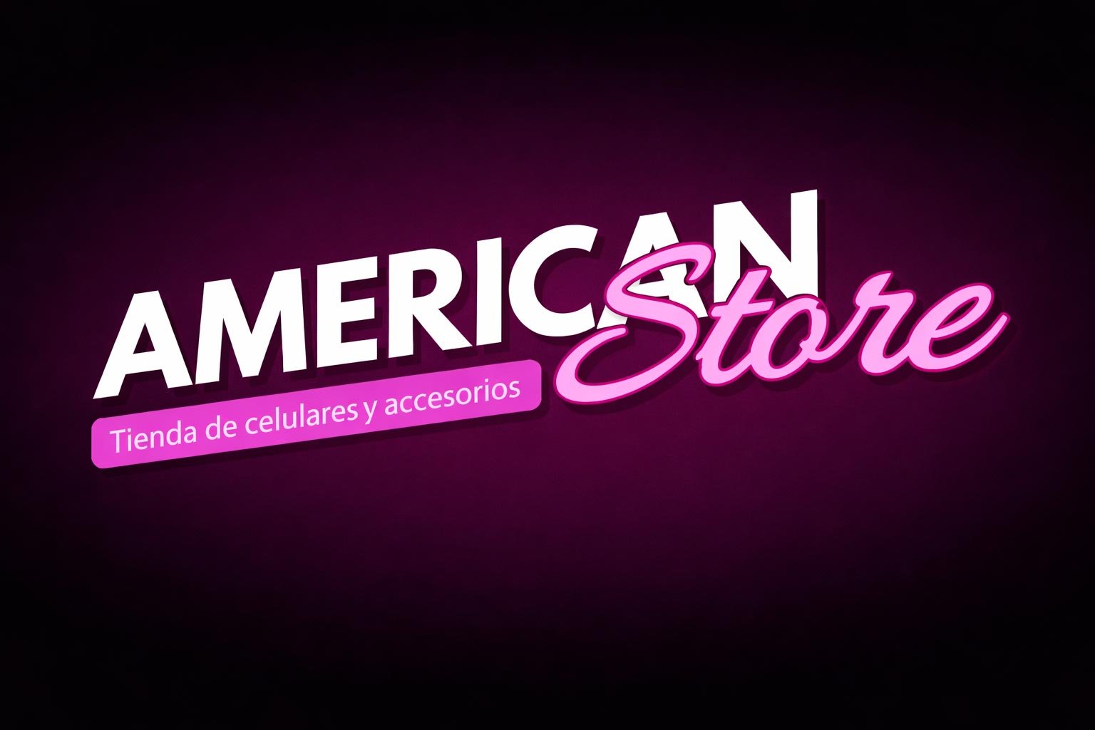 Logo da American Cell Store no Paraguai