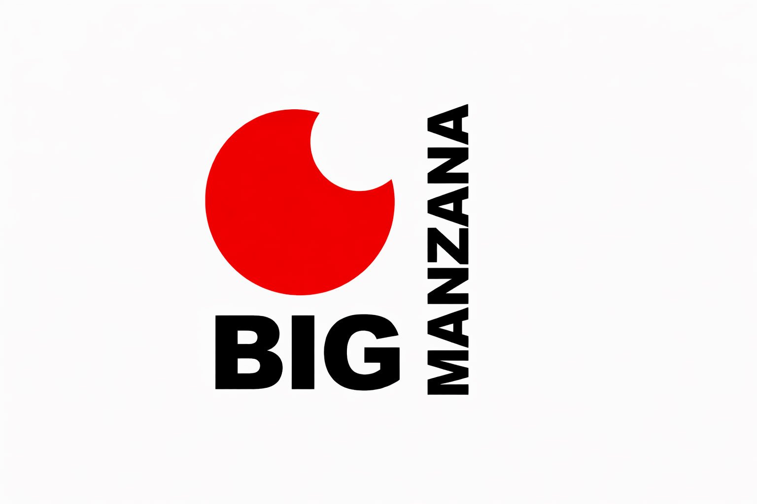 Logo da Big Manzana (Apple) no Paraguai