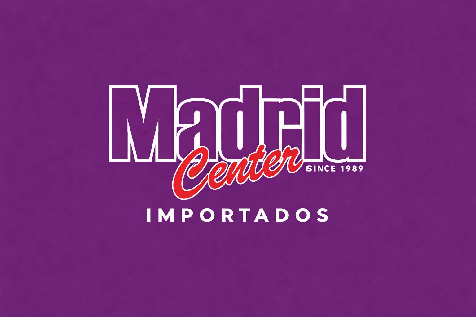 Logo Madrid Center Importados Paraguai