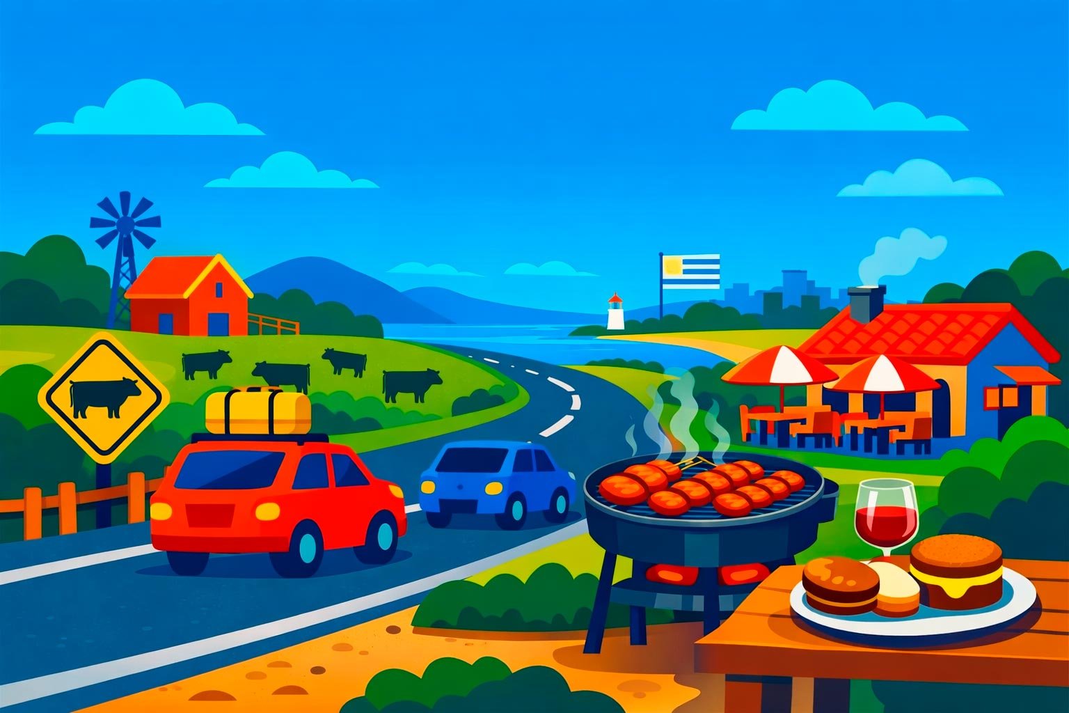 A Gastronomia do Uruguai: o que realmente vale a pena comer no país