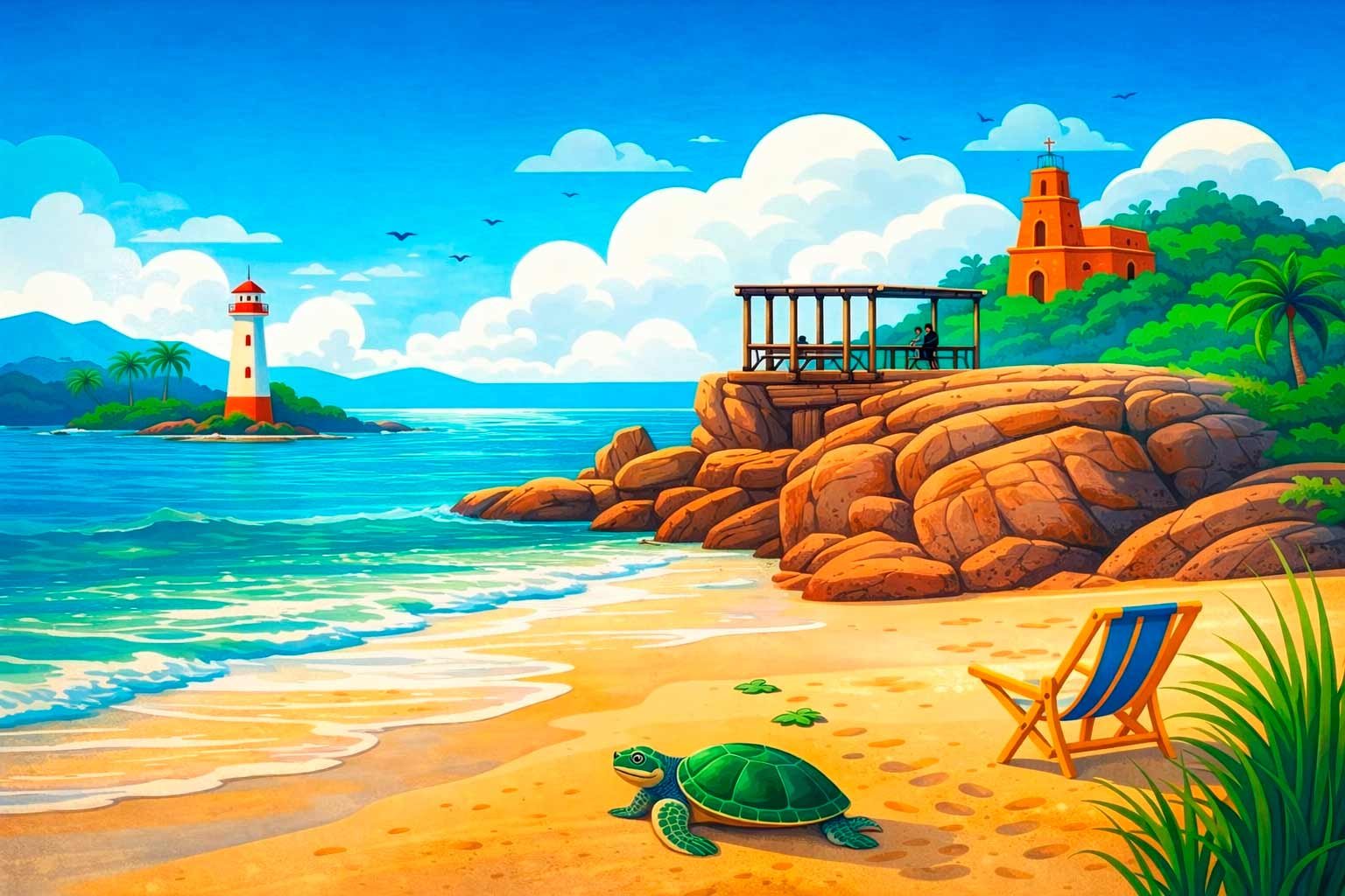 La Coronilla, no Uruguai, com praia calma e natureza preservada