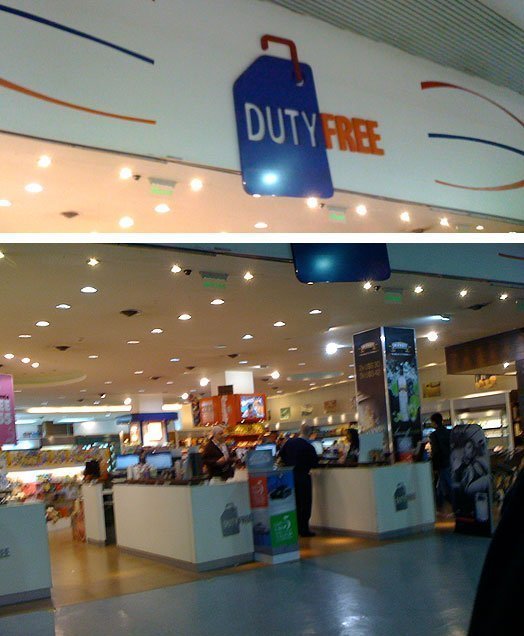 Duty Free - Desembarque do Aeroporto de Carrasco