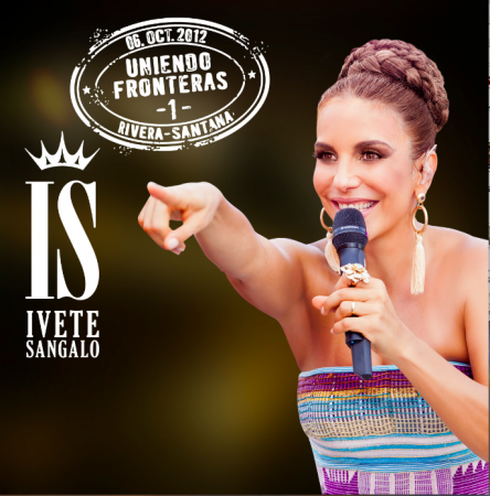 Ivete Sangalo faz Show em Rivera - Foto de Divulgação/Produtora Caco de Telha