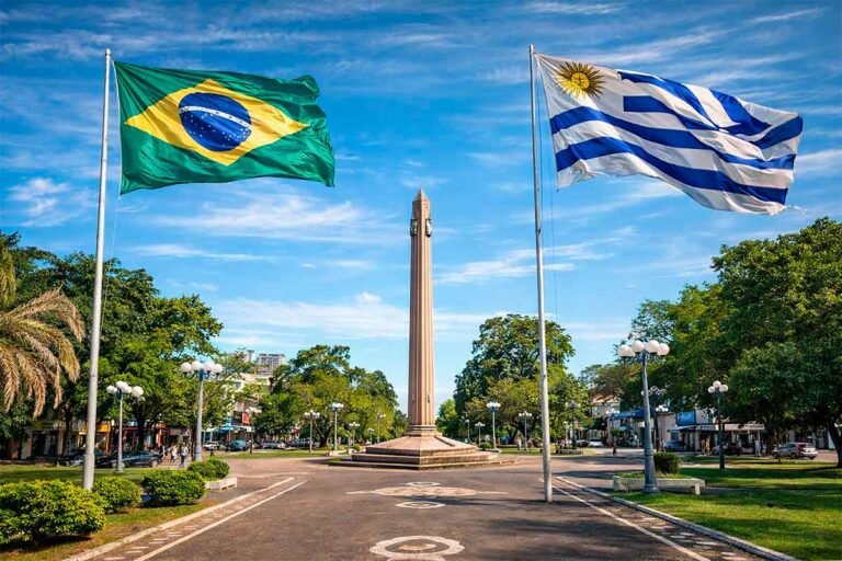 Free shops de Rivera, na fronteira entre Brasil e Uruguai