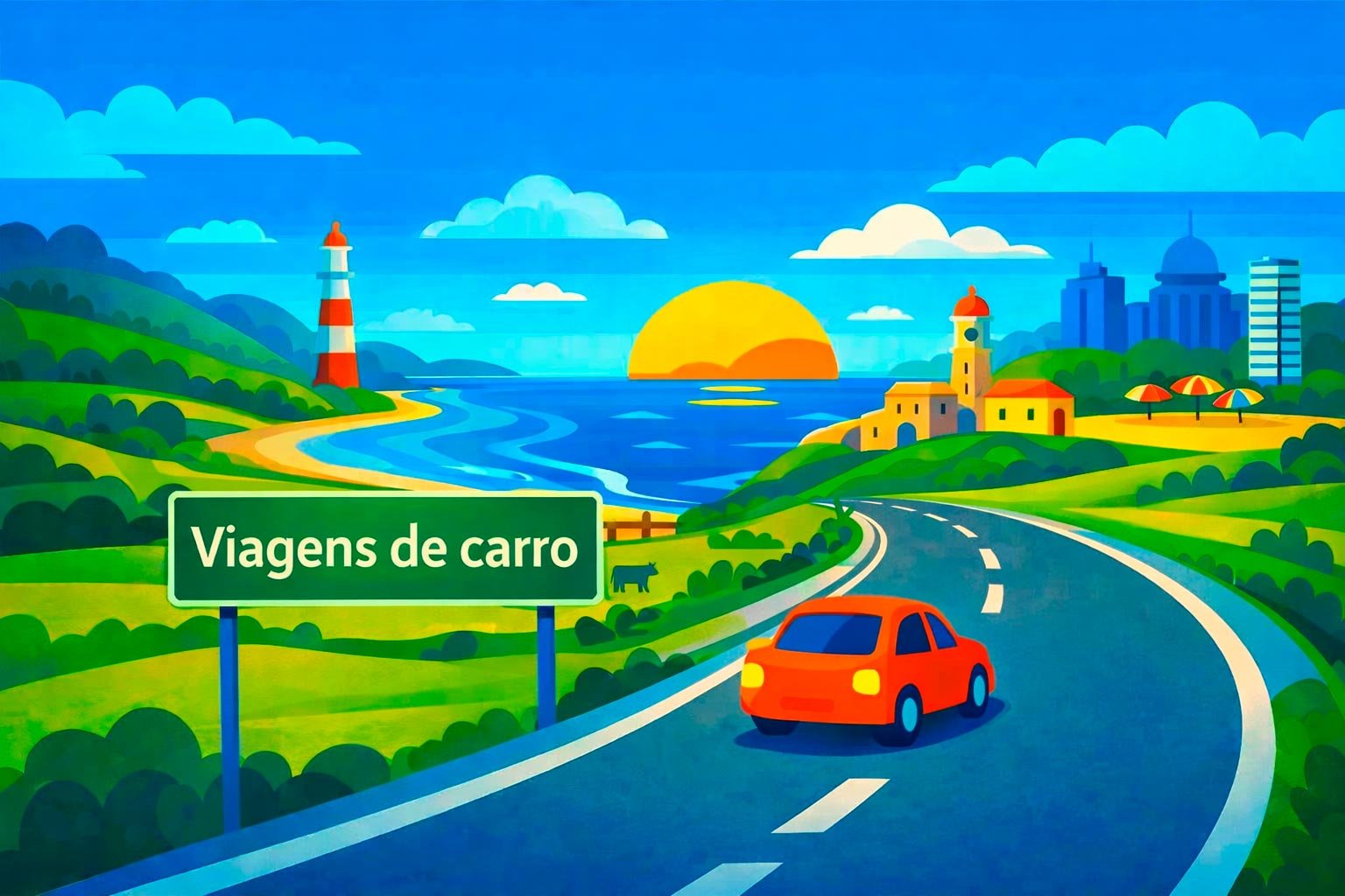 Viagem de carro saindo do Brasil para países do Mercosul