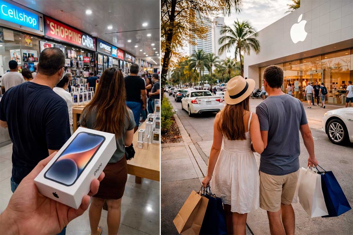 iPhone no Paraguai vs Miami